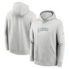 Nike Gray Detroit Lions Edge Pack French Terry Club Pullover Hoodie In Gray