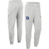 Nike Gray Duke Blue Devils 2025 Sideline Performance Taper Pants In Gray