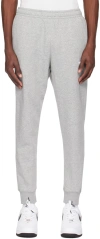 NIKE GRAY EMBROIDERED SWEATPANTS
