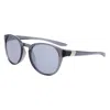Nike Gray Injected Sunglasses In Blue