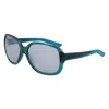 Nike Gray Injected Sunglasses In Blue