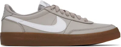 NIKE GRAY KILLSHOT 2 LEATHER SNEAKERS