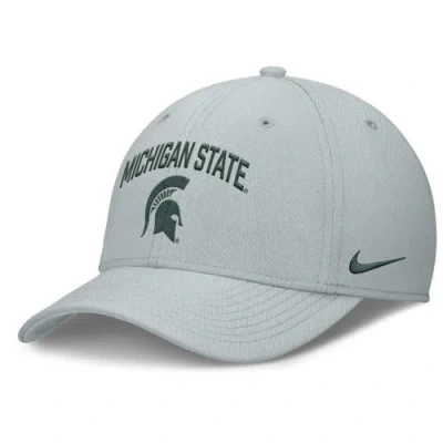 Nike Gray Michigan State Spartans 2025 On-field Rise Performance Flex Hat