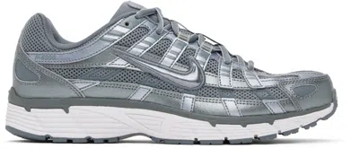NIKE GRAY P-6000 SNEAKERS