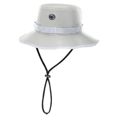 Nike Gray Penn State Nittany Lions 2025 Sideline Apex Boonie Performance Bucket Hat