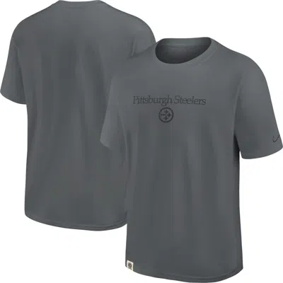 Nike Gray Pittsburgh Steelers Glory Max90 T-shirt