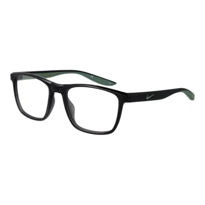 Nike Gray Unisex Optical Frames In Black