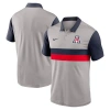 Nike Men's Gray/navy Arizona Wildcats Vapor Performance Polo Shirt In Gray