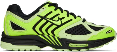 NIKE GREEN & BLACK AIR PEGASUS 2005 SNEAKERS
