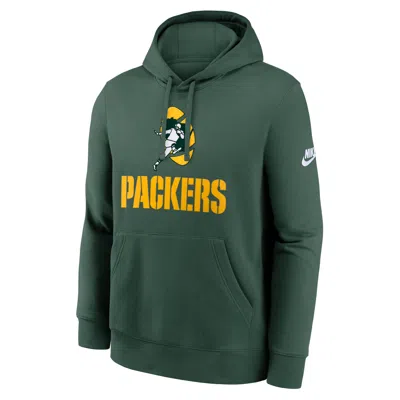 Nike Green Bay Packers Best Season Rewind Club  Men's Nfl Pullover Hoodie