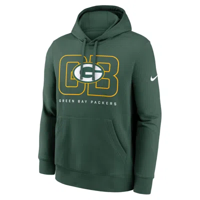 Nike Green Bay Packers Busted Play Club  Men's Nfl Pullover Hoodie