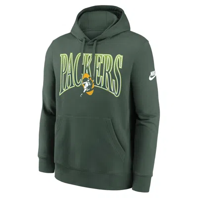 Nike Green Bay Packers Rewind Club  Men's Nfl Pullover Hoodie
