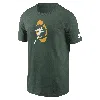 Nike Green Bay Packers Rewind Logo Essential  Men's Nfl T-shirt