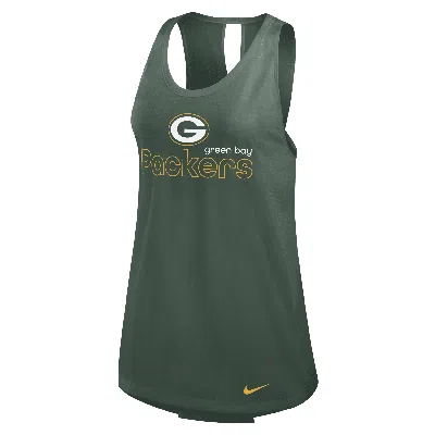 Nike Green Bay Packers  Women's Dri-fit Nfl Tank Top