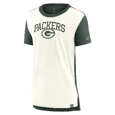 Nike Green Bay Packers  Women's Nfl T-shirt In White