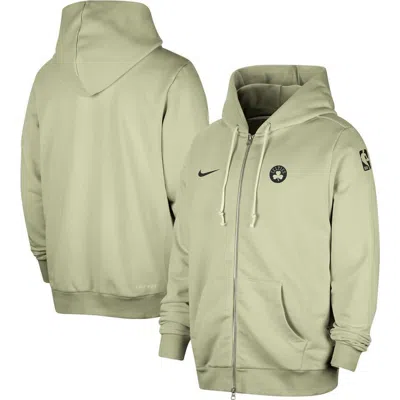 Nike Green Boston Celtics Authentic Standard Issue Full-zip Hoodie Jacket