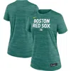Nike Green Boston Red Sox 2025 City Connect Authentic Collection Velocity Performance T-shirt