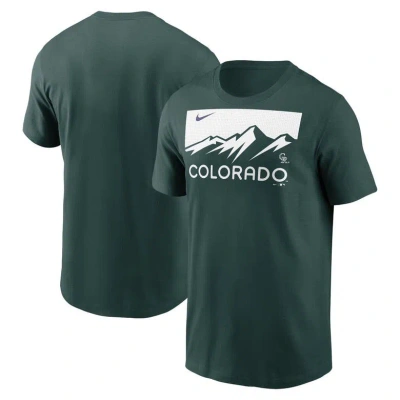 Nike Green Colorado Rockies City Connect Wordmark T-shirt