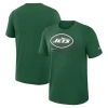 Nike Green New York Jets Left End Run Slub Performance T-shirt In Green