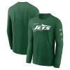 Nike Green New York Jets Play To Win Essential Long Sleeve T-shirt In Green