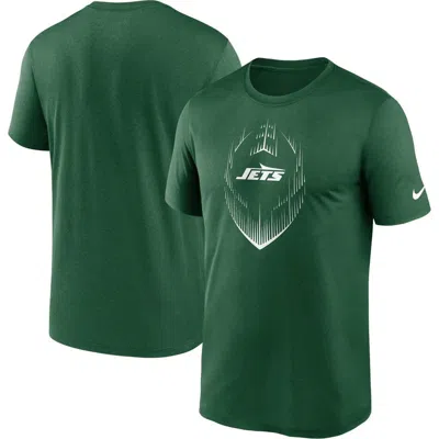 Nike Green New York Jets Primetime Legend Icon Performance T-shirt