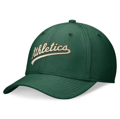 Nike Green Oakland Athletics Evergreen Performance Flex Hat