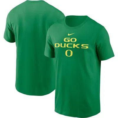 Nike Green Oregon Ducks 2025 Sideline Mantra Performance T-shirt