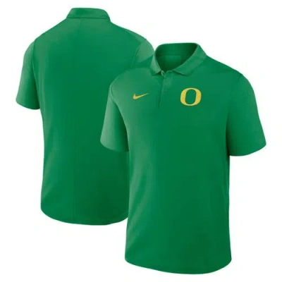 Nike Green Oregon Ducks Primetime Victory Primary Logo Performance Polo