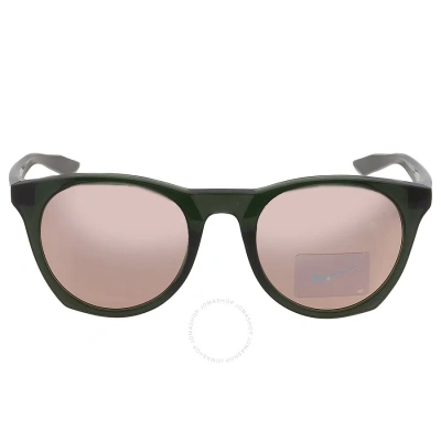 Nike Green Oval Men's Sunglasses  Essential Horizon X Nfb M Cw6588 36 In Black