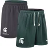 Nike Michigan State Sideline Reversible Menâs  Men's Dri-fit College Shorts In Green