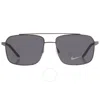 Nike Grey Navigator Men's Sunglasses  Traveler Strike Ib3676x 012 58