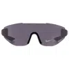 Nike Grey Shield Unisex Sunglasses  Athena Edge Ib3517x 011 69 In Purple