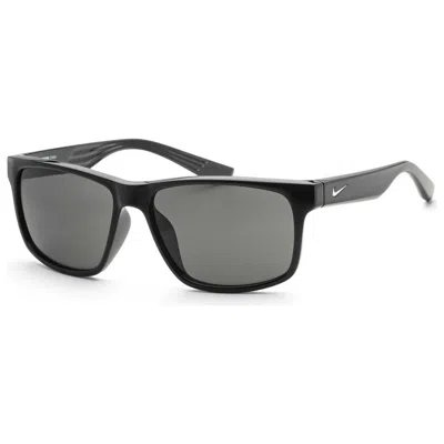 Nike Grey Square Men's Sunglasses  Cruiser Mi Ev0834 001 59 In Gray