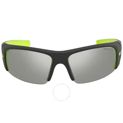 Nike Grey Wrap Unisex Sunglasses Diverge Ev0325 007 64 In Black