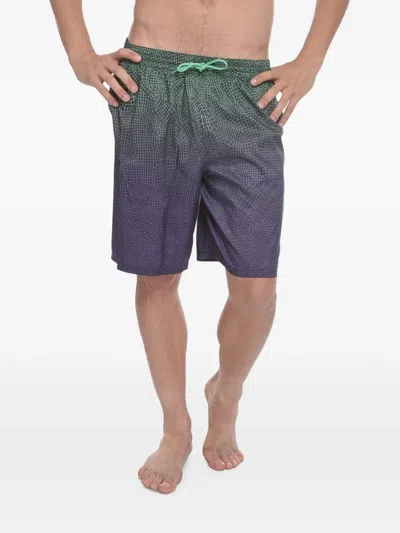 Nike Grid Swoosh Breaker Swim Shorts In Grün
