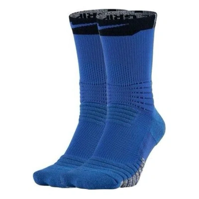 Nike Grip Elite Versatility Basketball Socks 'blue'