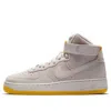 Nike (gs)  Air Force 1 High 'desert Sand Varsity Maize' In Black