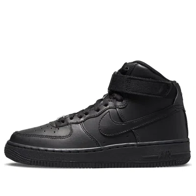 Nike (gs)  Air Force 1 High Le 'triple Black'