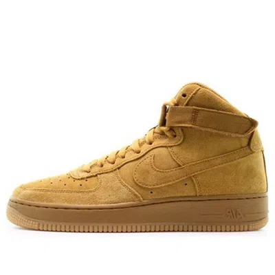 Nike (gs)  Air Force 1 High Lv8 'wheat'