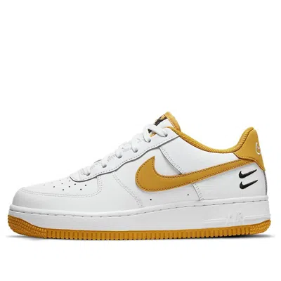 Nike (gs)  Air Force 1 Ho20 'dual Swoosh - White Wheat'