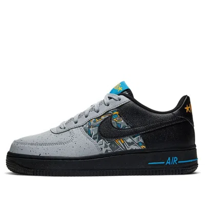 Nike (gs)  Air Force 1 Low Lv8 'graffiti Graphics' In Gray