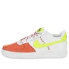 Nike (gs)  Air Force 1 Low Lv8 Sprb 'white Volt Orange' In Multi
