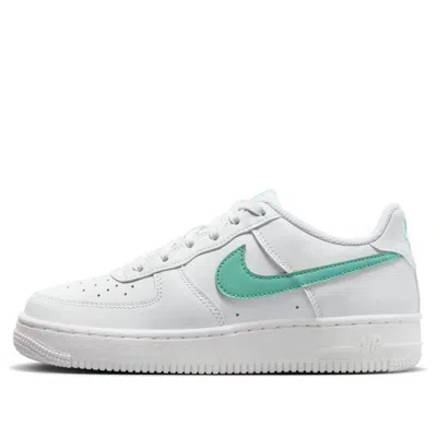 Nike (gs)  Air Force 1 Low 'summit White Emerald Rise'