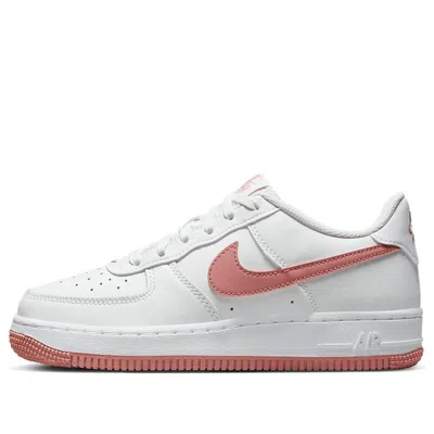 Nike (gs)  Air Force 1 Low 'summit White Red Stardust'