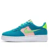 Nike (gs)  Air Force 1 Low 'transparent Blue Swoosh'