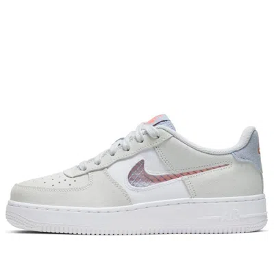 Nike (gs)  Air Force 1 Low 'transparent White Swoosh'