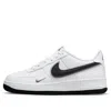 Nike (gs)  Air Force 1 Low 'white Black' In Animal Print