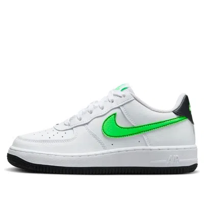 Nike (gs)  Air Force 1 Low 'white Green Strike'