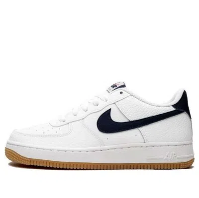 Nike (gs)  Air Force 1 Low 'white Obsidian'
