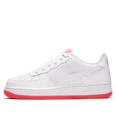 Nike (gs)  Air Force 1 Low 'white Racer Pink' In Multi